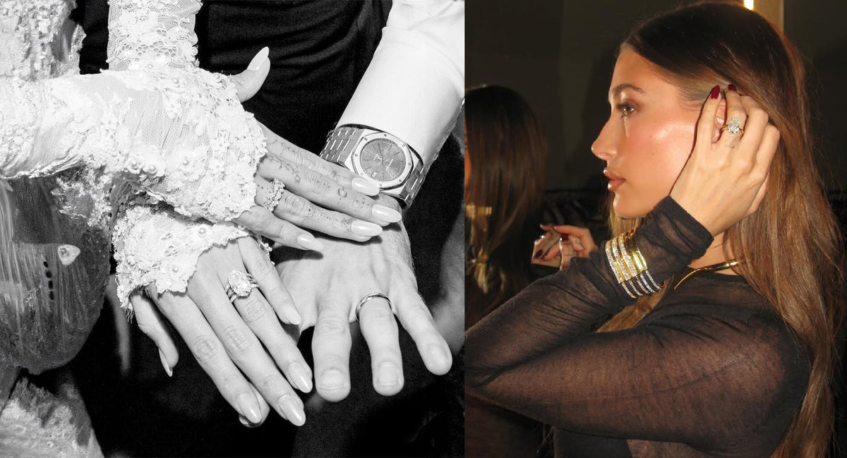 Hailey Bieber Engagement Ring