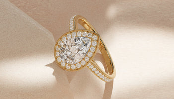 Lab Diamond Ring