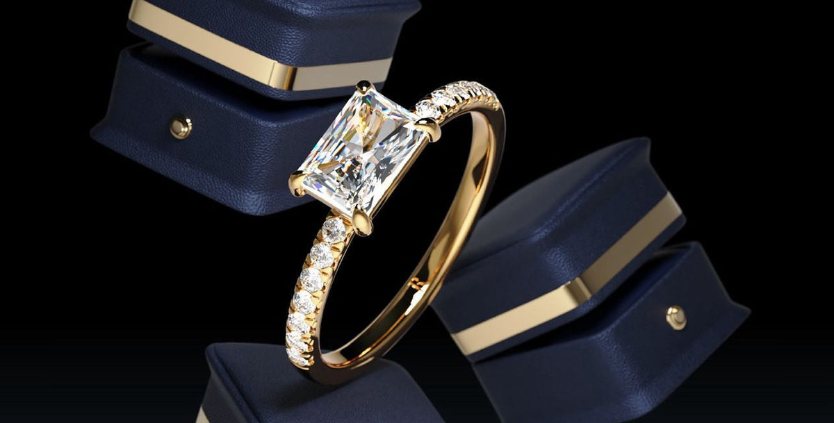 Diamond Engagement Wedding Ring