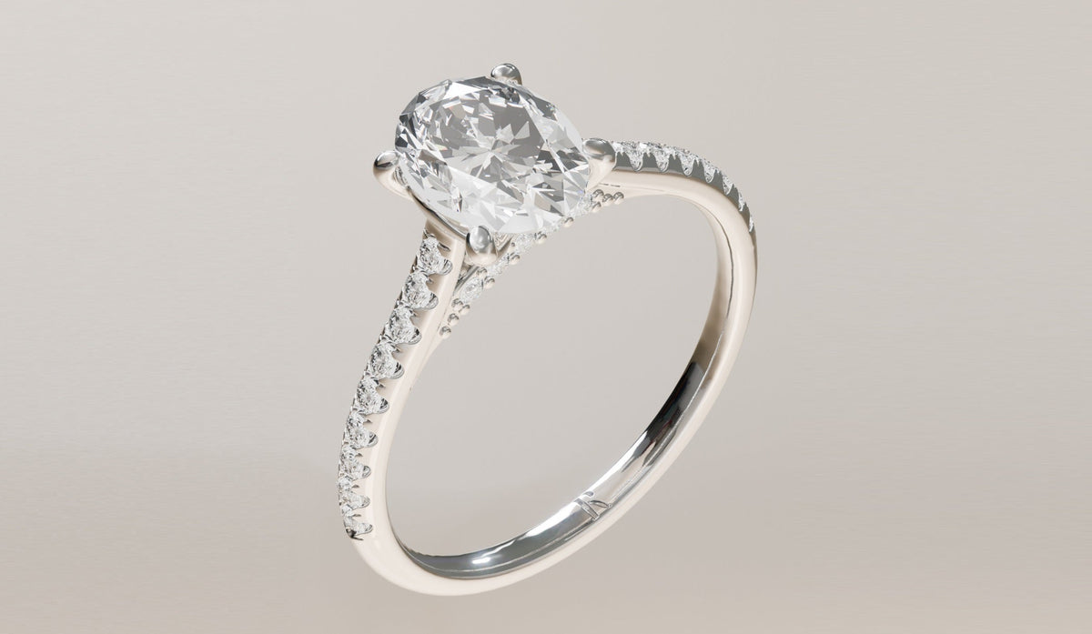 Lab Diamond Ring