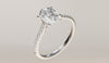 Lab Diamond Ring