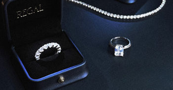 Diamond ring and bracelet