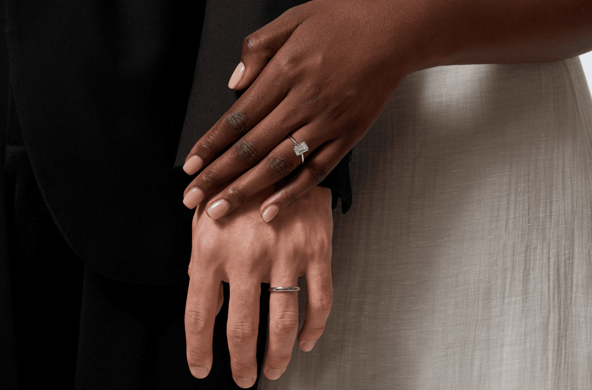 His and Her wedding band