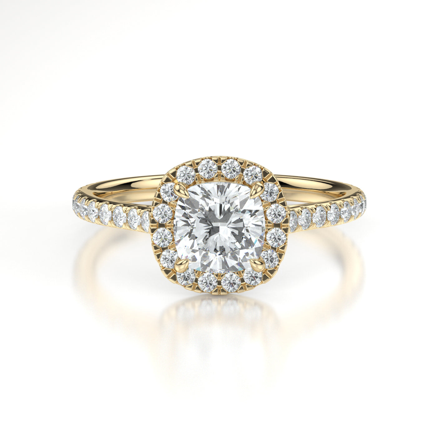 Cushion Cut Ring