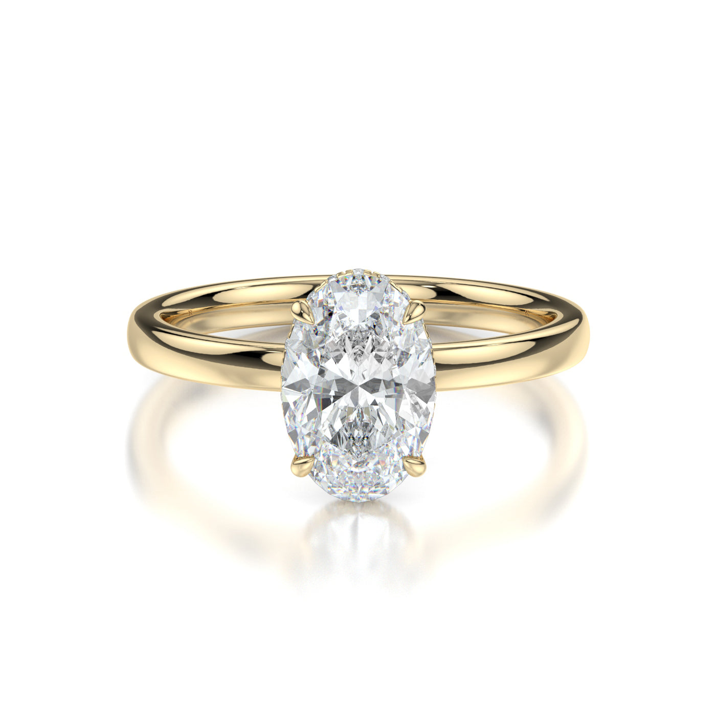 Oval Diamond Ring