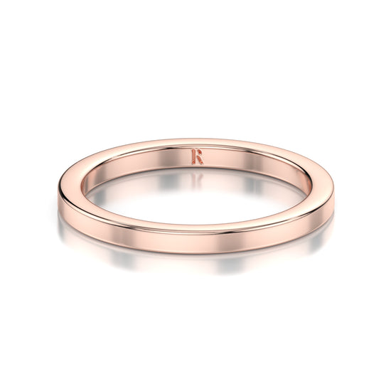 Band Round Flat Regal - Hatton Garden Jewellers