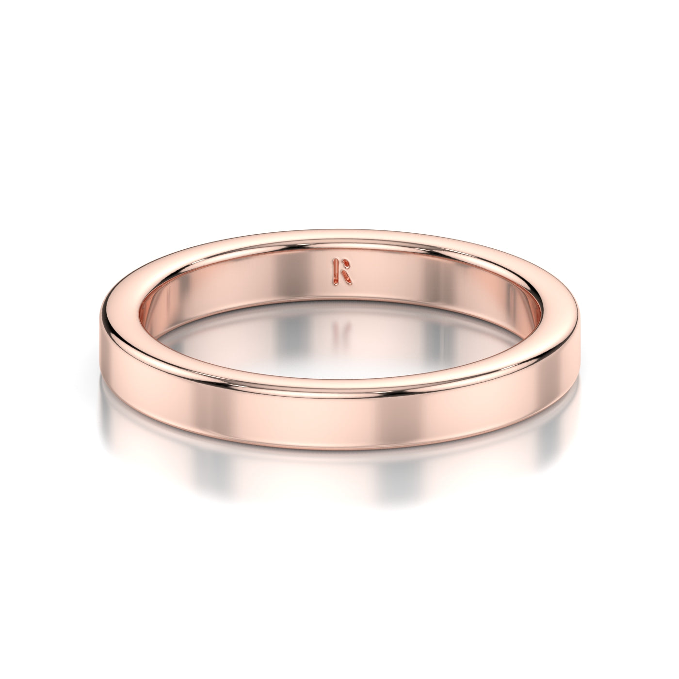 Band Round Flat Regal - Hatton Garden Jewellers