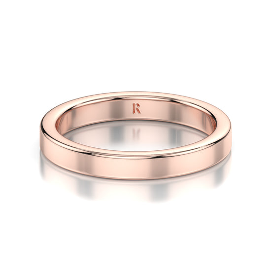 Band Round Flat Regal - Hatton Garden Jewellers