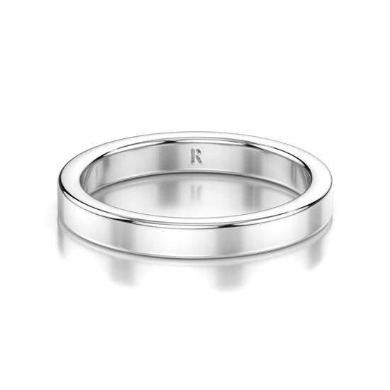 Band Round Flat Regal - Hatton Garden Jewellers