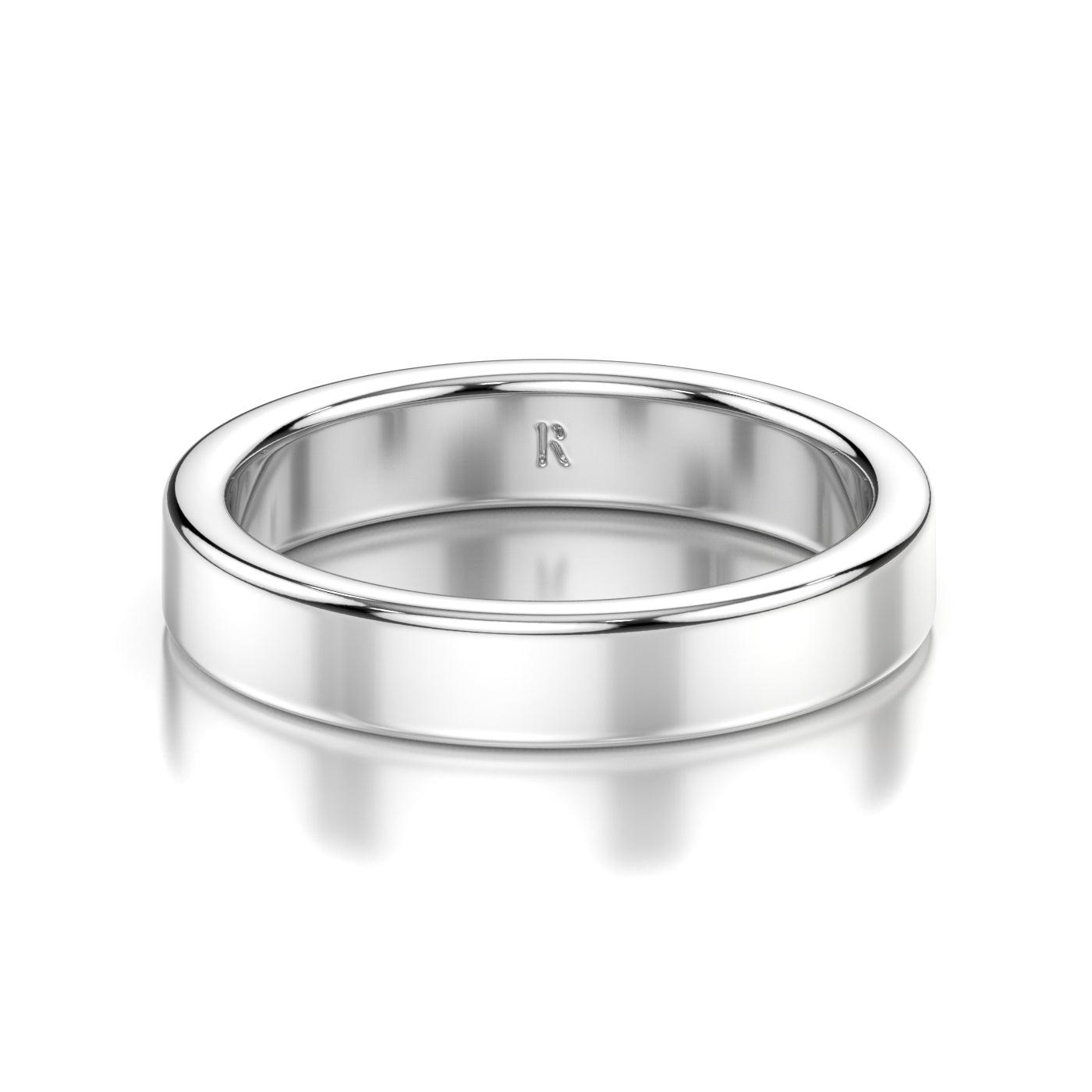 Band Round Flat Regal - Hatton Garden Jewellers