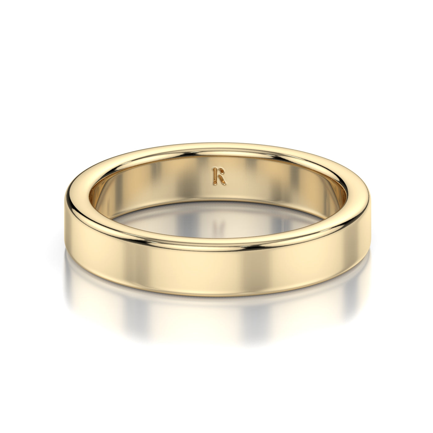 Band Round Flat Regal - Hatton Garden Jewellers