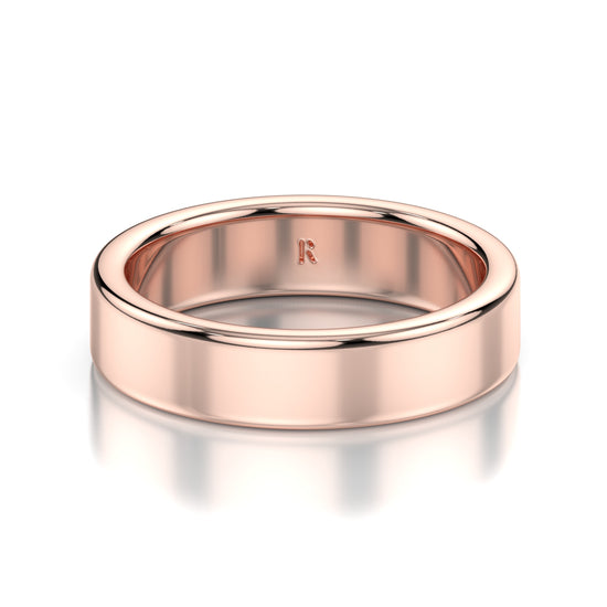 Band Round Flat Regal - Hatton Garden Jewellers