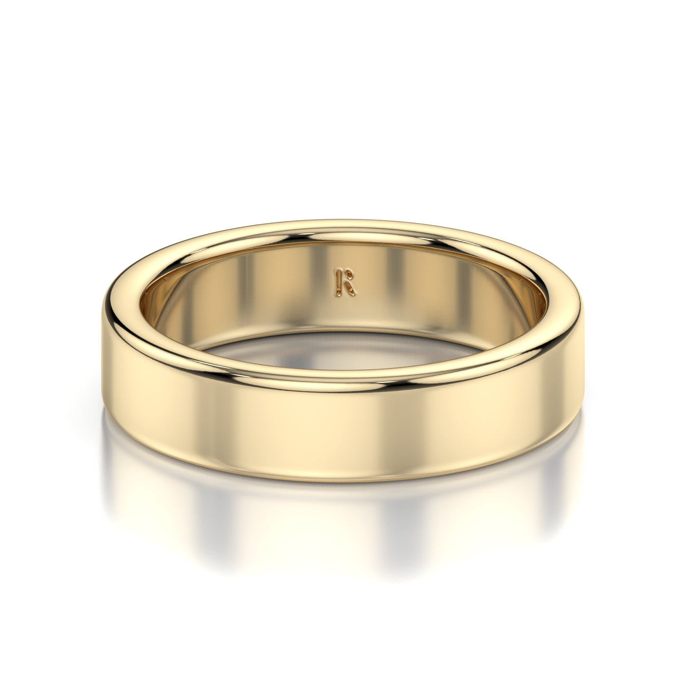 Band Round Flat Regal - Hatton Garden Jewellers