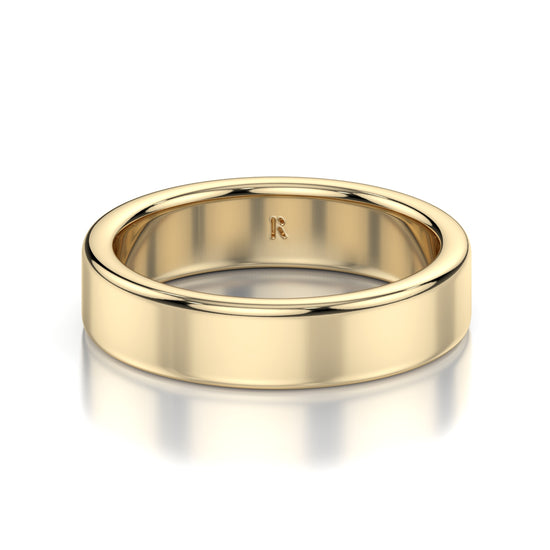 Band Round Flat Regal - Hatton Garden Jewellers