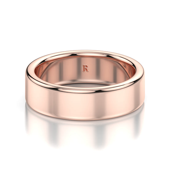 Band Round Flat Regal - Hatton Garden Jewellers