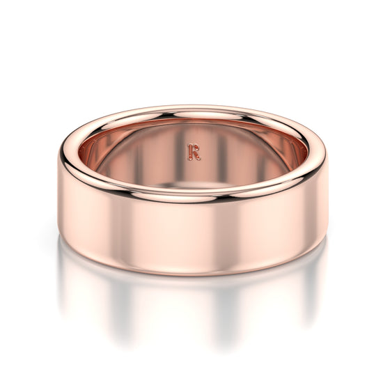 Band Round Flat Regal - Hatton Garden Jewellers