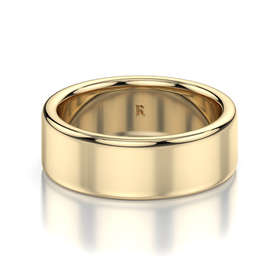 Band Round Flat Regal - Hatton Garden Jewellers