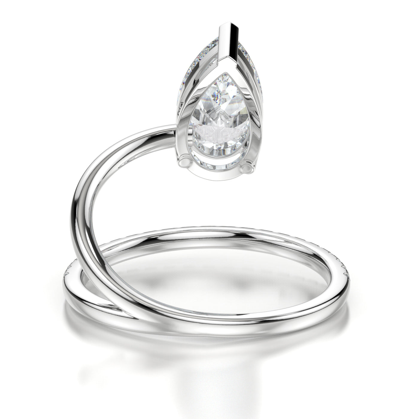 Billie Platinum Pear Back