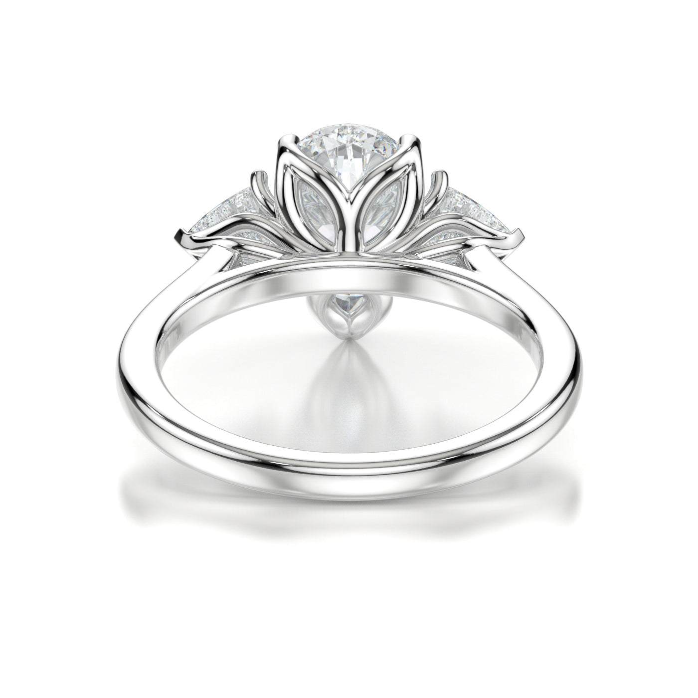 Camilla Platinum Pear Back