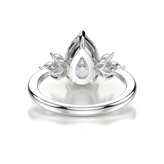 Venice Platinum Pear Back