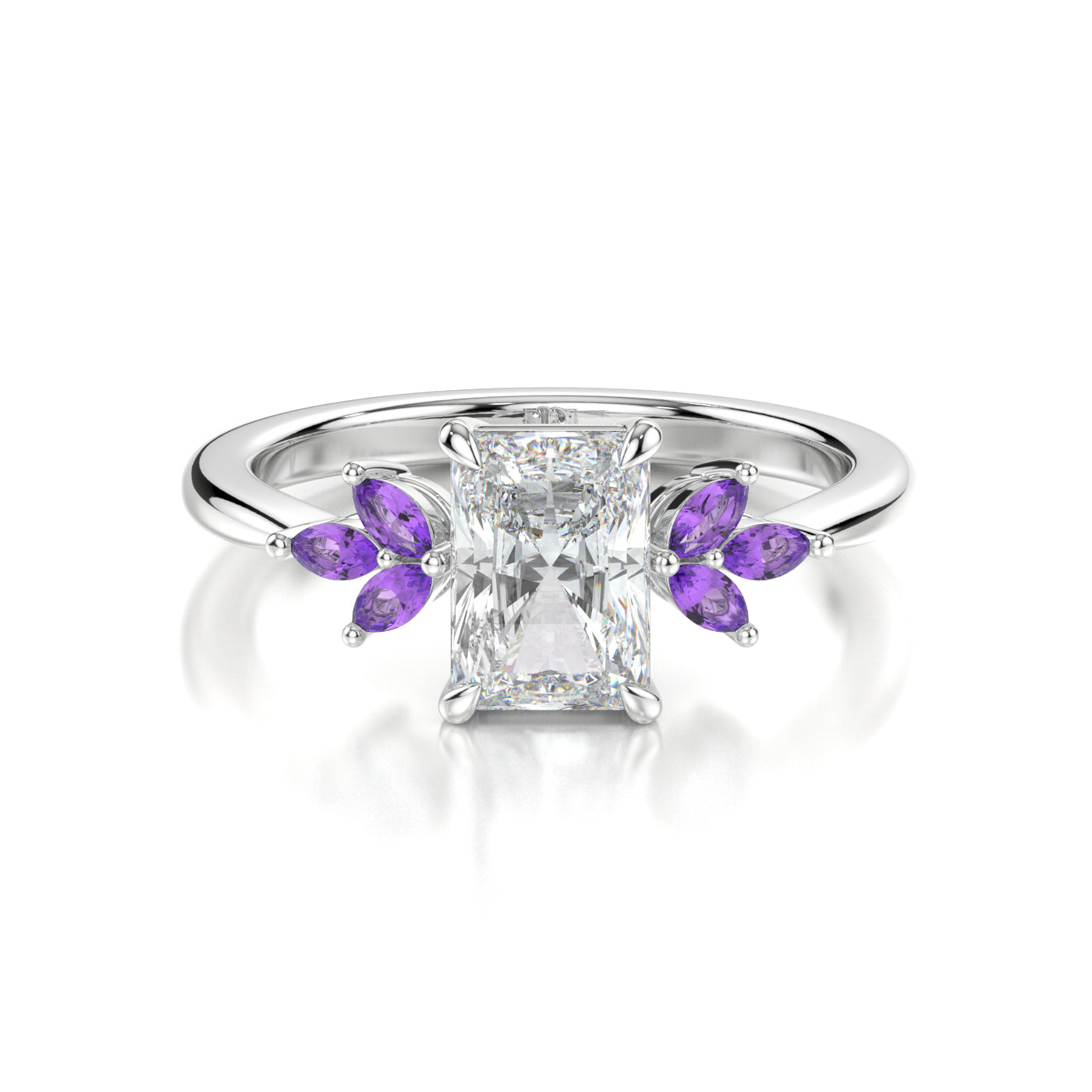 Clarabelle Platinum Radiant Front