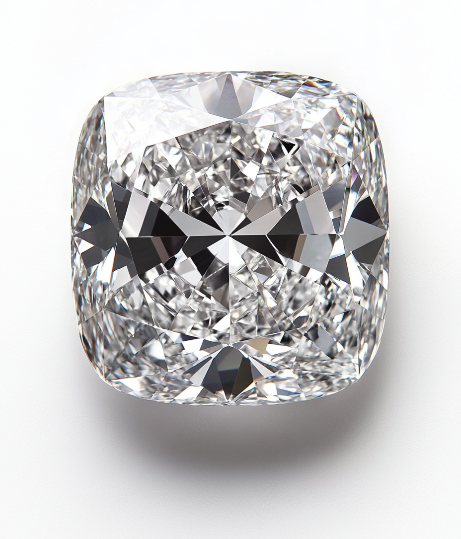 Cushion cut diamond