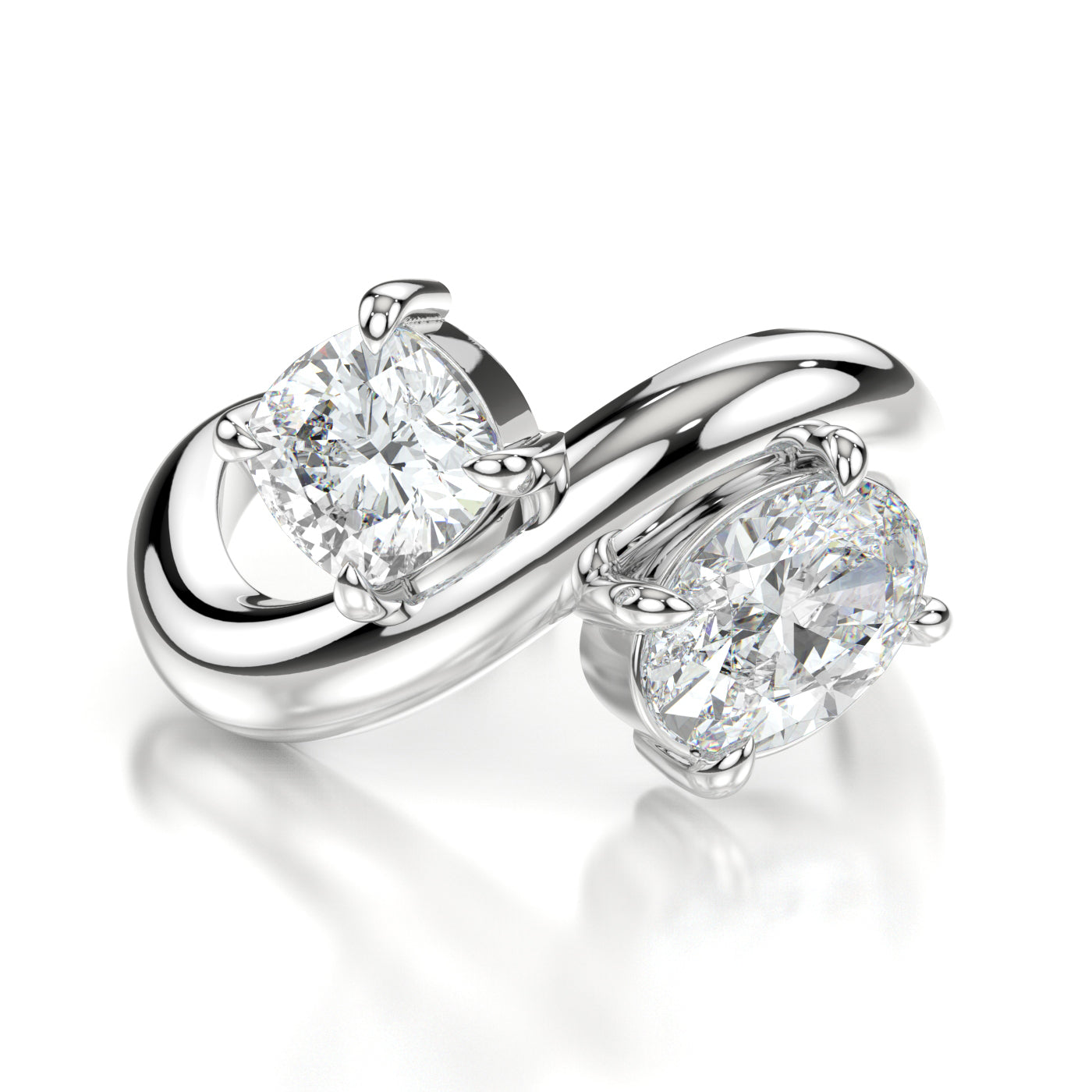 Daniella Platinum Cushion Front
