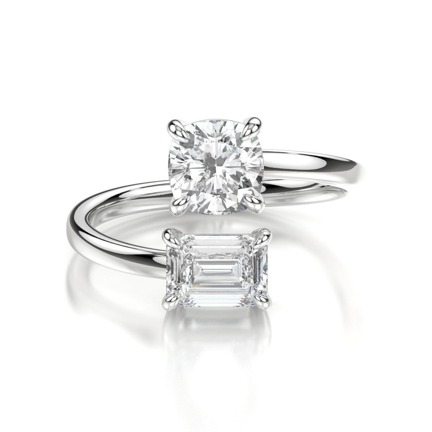 Princess Platinum Cushion Front
