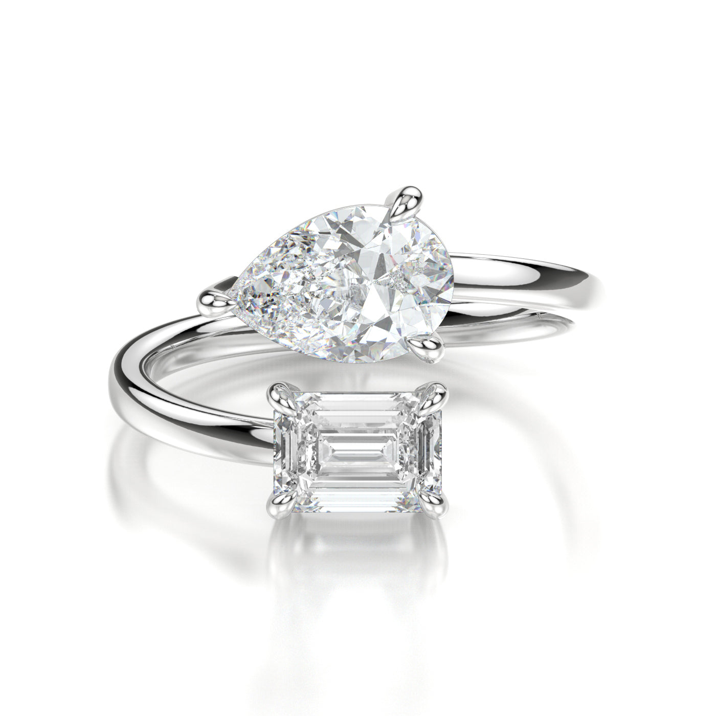 Princess Platinum Pear Front