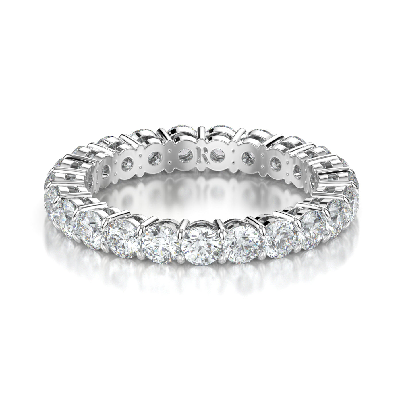 Full Eternity Platinum Round Image