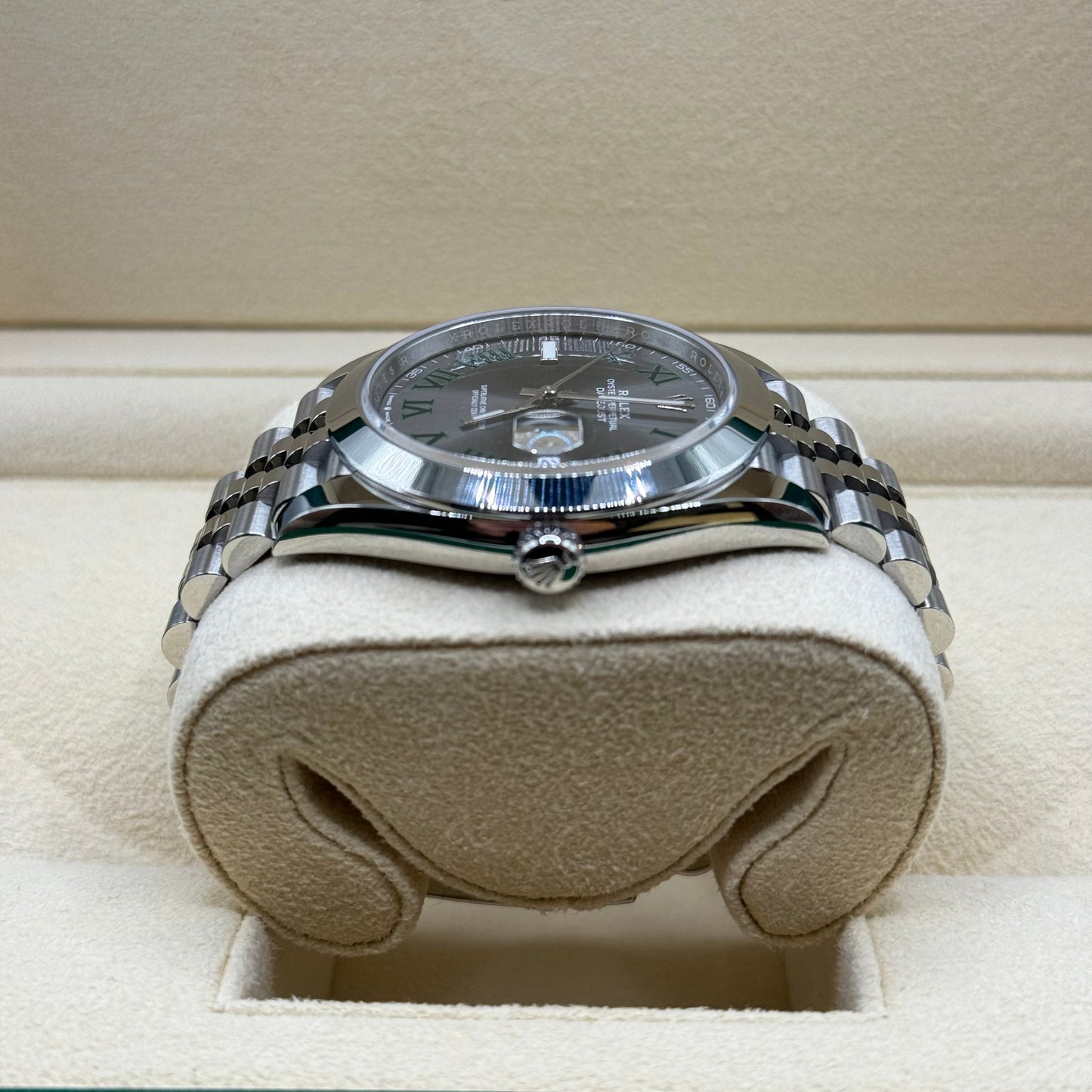 Copy of Rolex Datejust 41 "Wimbledon" Regal - Hatton Garden Jewellers