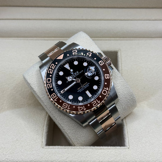 Rolex GMT Master II "Rootbeer" 126711CHNR Regal - Hatton Garden Jewellers