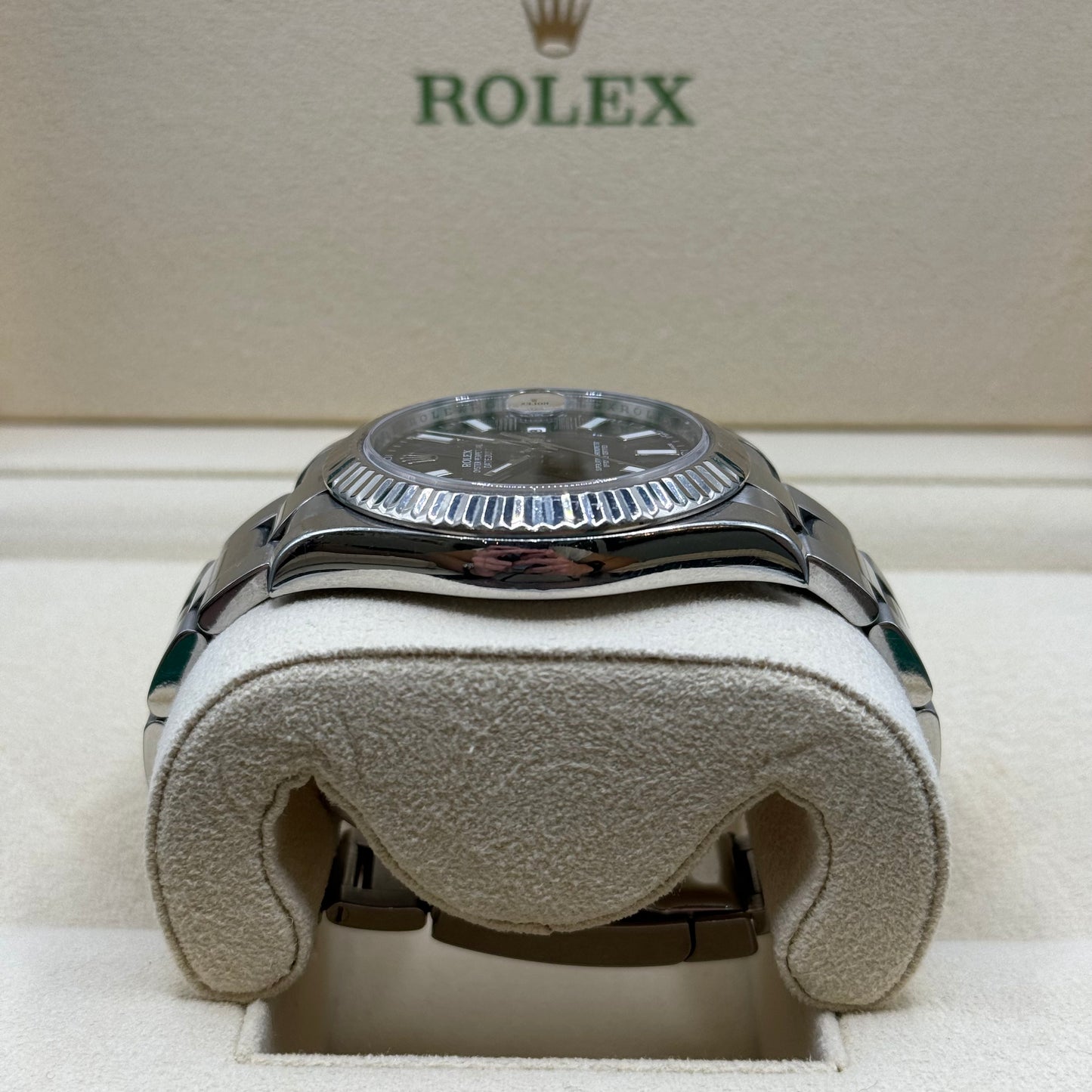 Rolex Datejust II Grey Roman Dial (Copy) Regal - Hatton Garden Jewellers