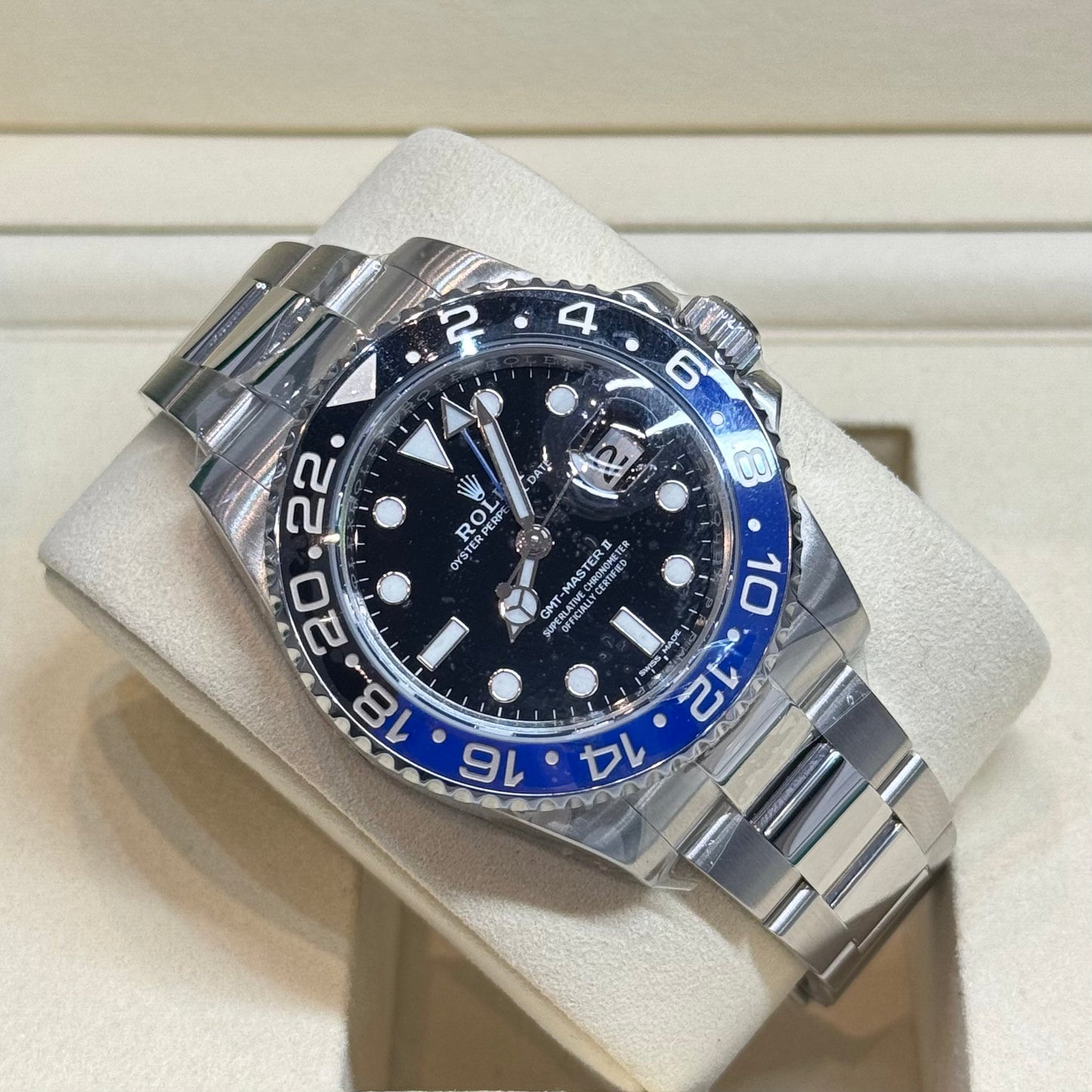 Rolex GMT Master II 'Batman' 2025 Ref. 126710BLNR Regal - Hatton Garden Jewellers