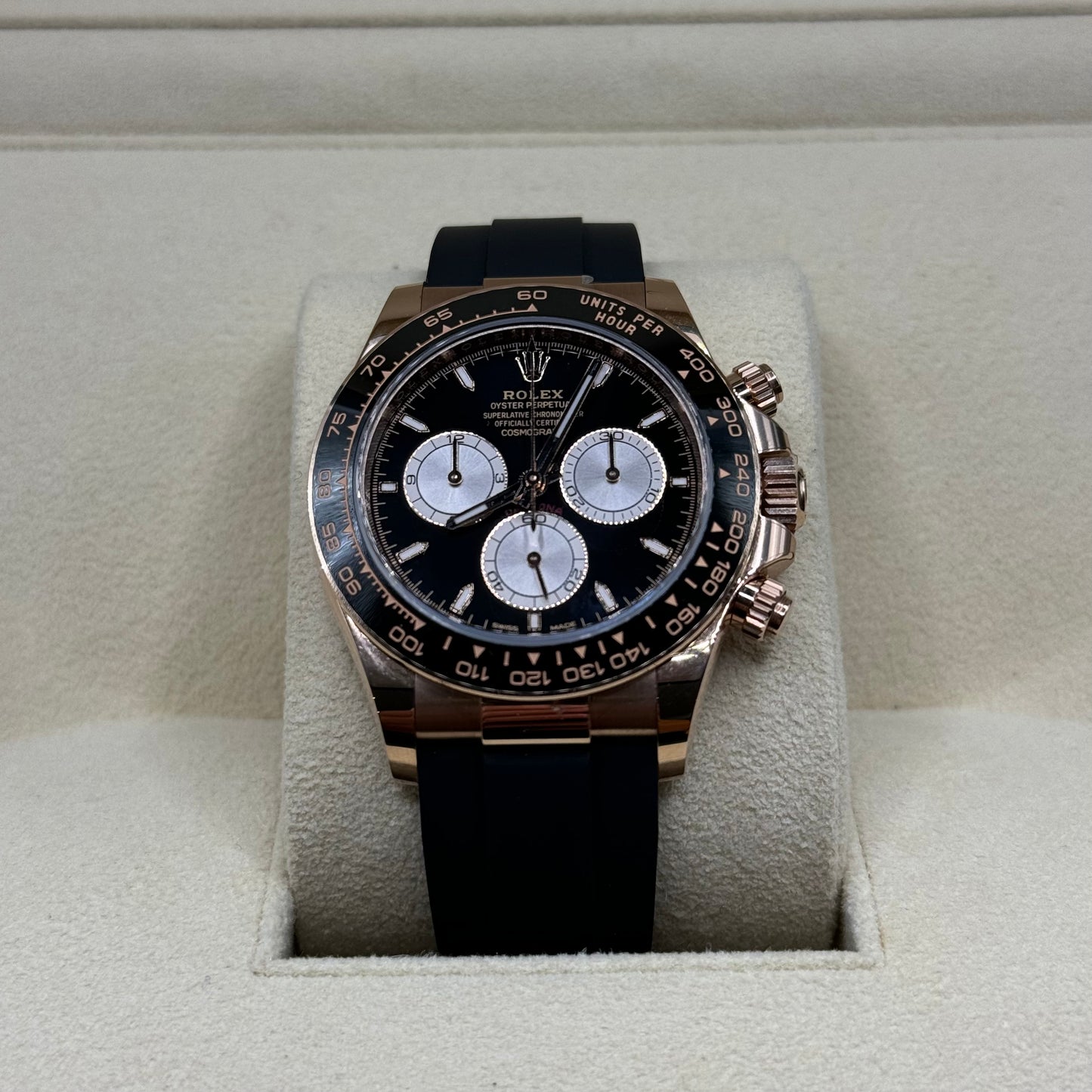 Rolex Daytona Oysterflex 126515LN 2024 Regal - Hatton Garden Jewellers