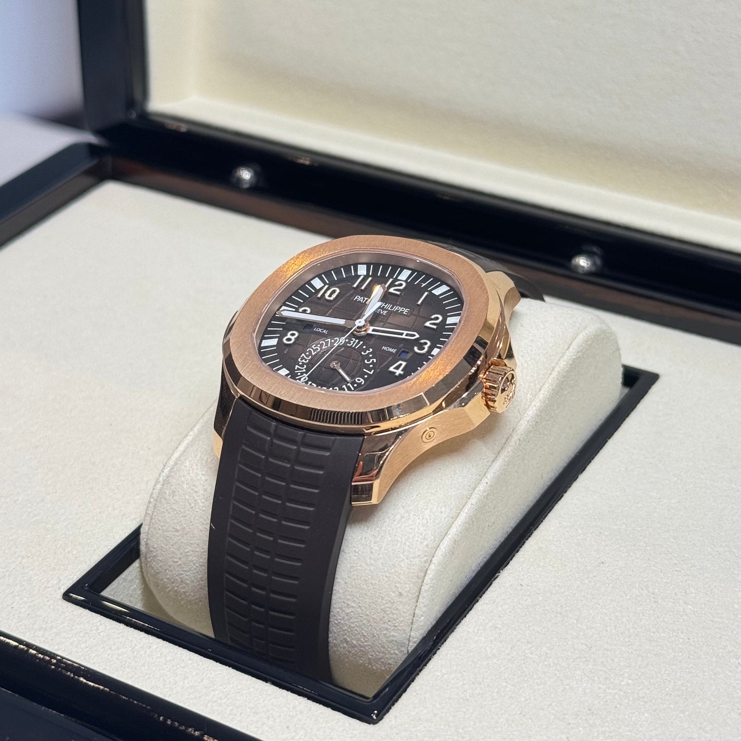 Patek Philippe Aquanaut Travel Time 2026 Ref. 5164/1R-001 Regal - Hatton Garden Jewellers