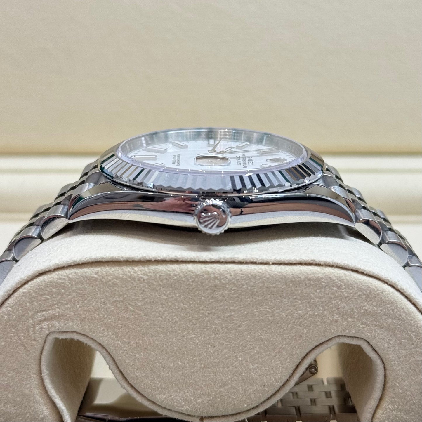 Rolex Datejust 41 White Jubilee 2026 Ref. 126334 Regal - Hatton Garden Jewellers