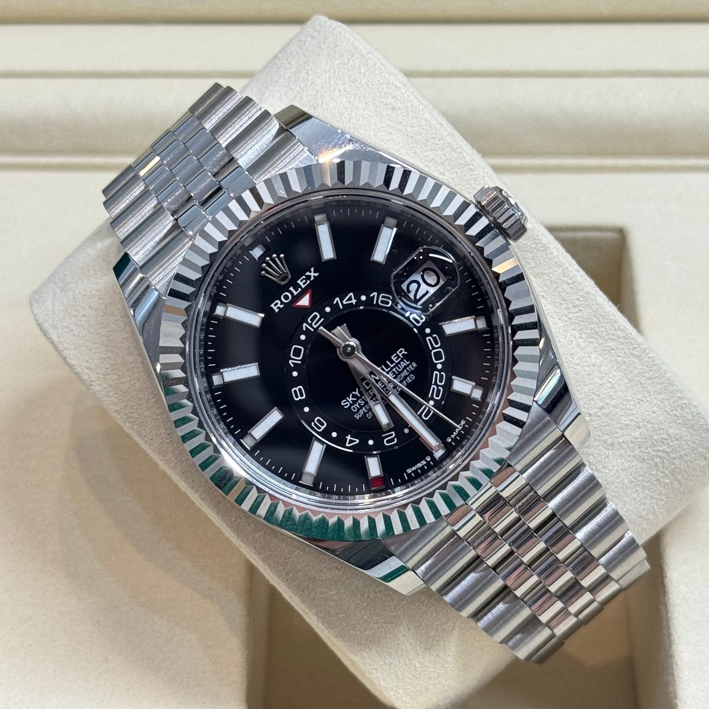 Rolex Sky-Dweller Black Dial Jubilee 2026 Ref. 336934 Regal - Hatton Garden Jewellers