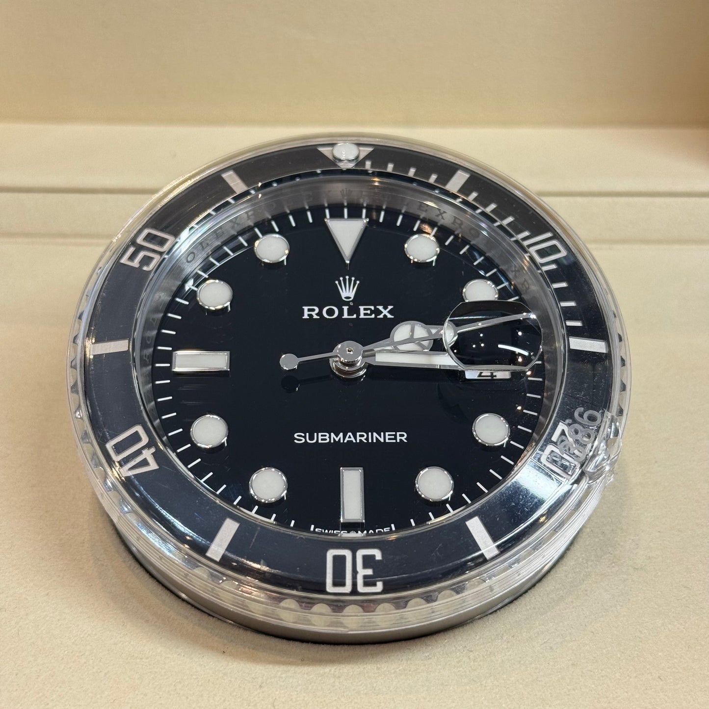 Rolex Submariner Date Desk Clock 2026 Ref. 909010LN Regal - Hatton Garden Jewellers