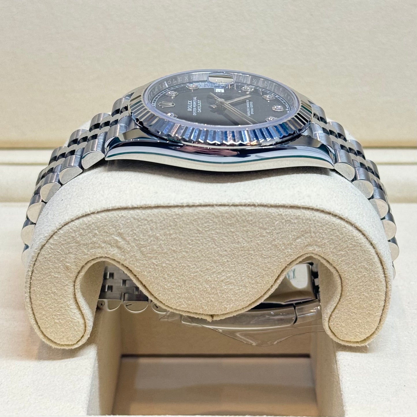 Rolex Datejust 41 Blue Diamond Dial 2024 Ref. 126334 Regal - Hatton Garden Jewellers