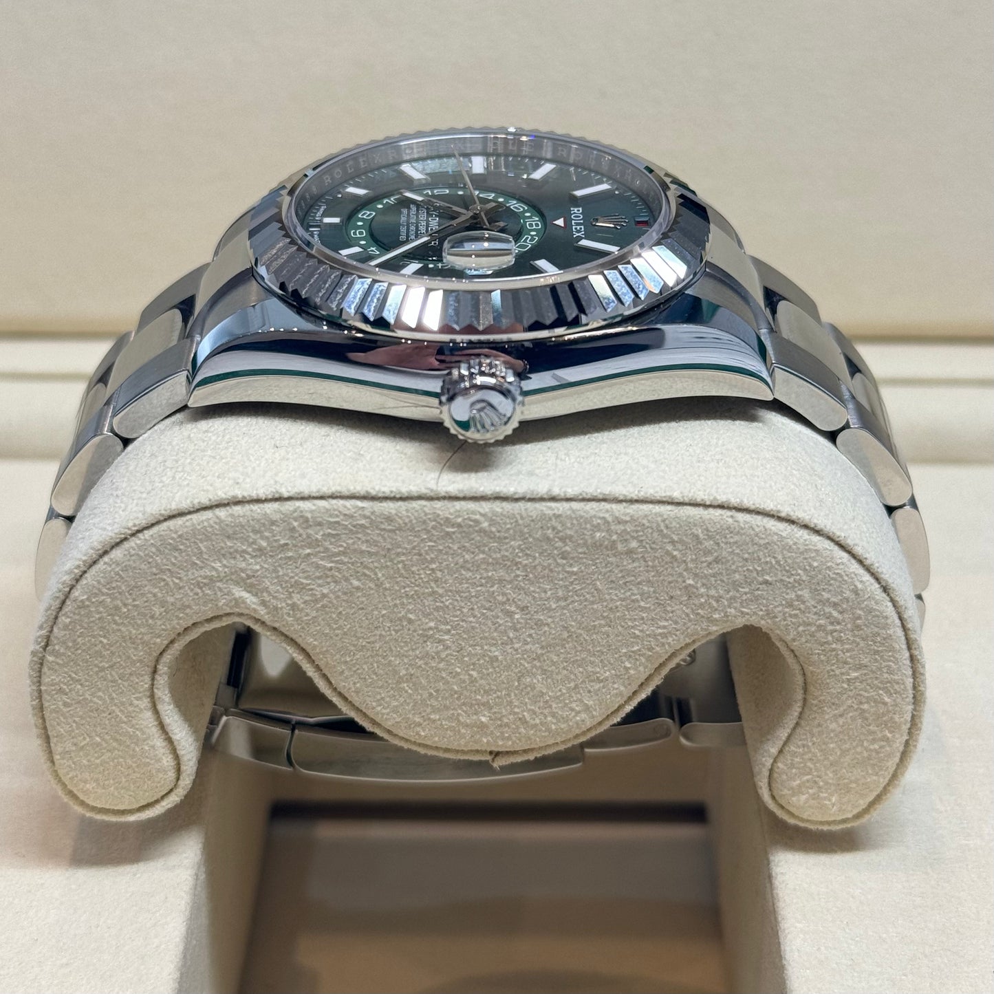 Rolex Sky-Dweller Green Dial 2025 Ref. 336934 Regal - Hatton Garden Jewellers