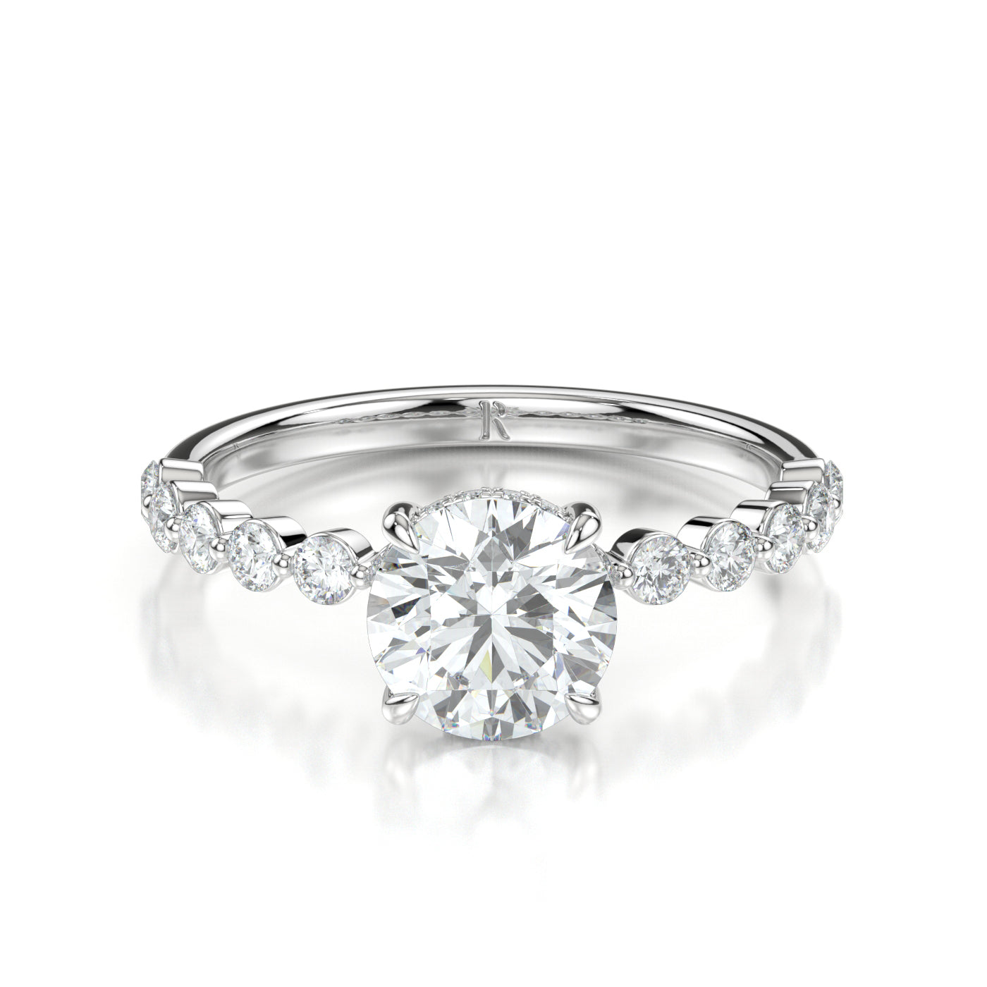 Iris Platinum Round Front