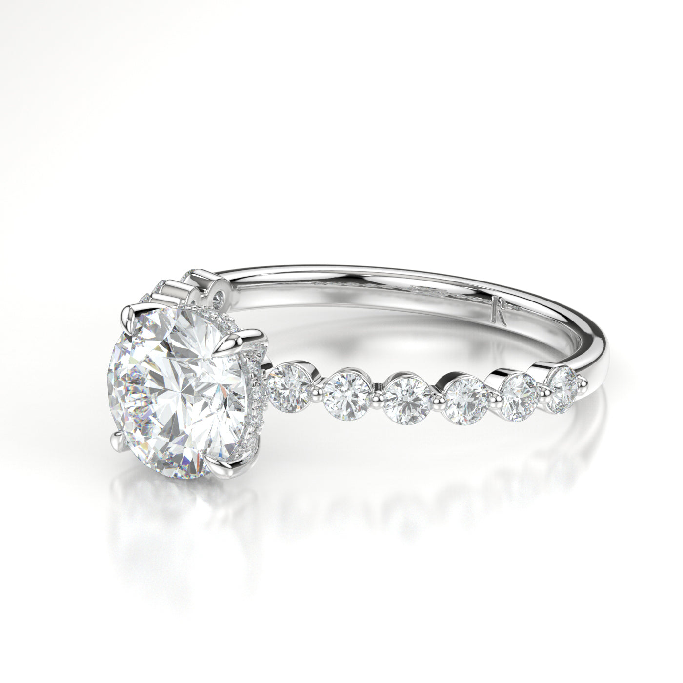Iris Platinum Round Side