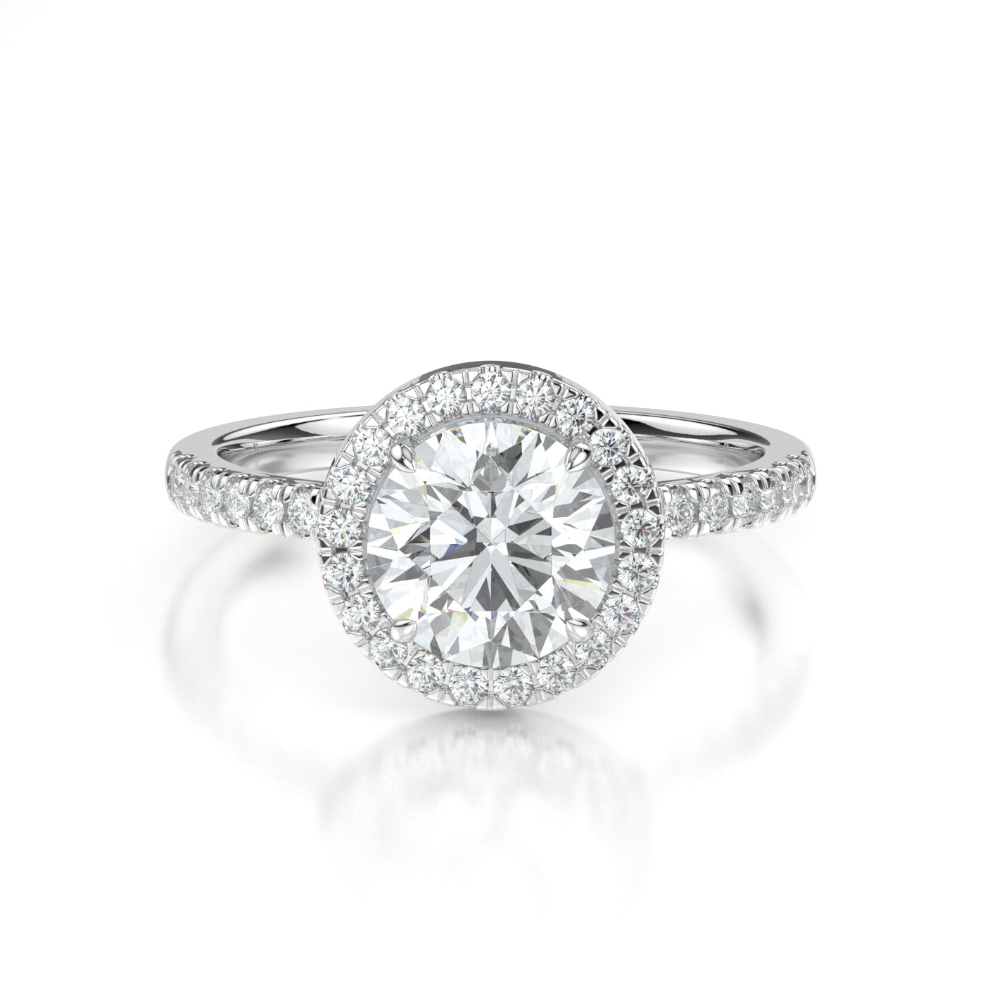 Joy Platinum Round Front