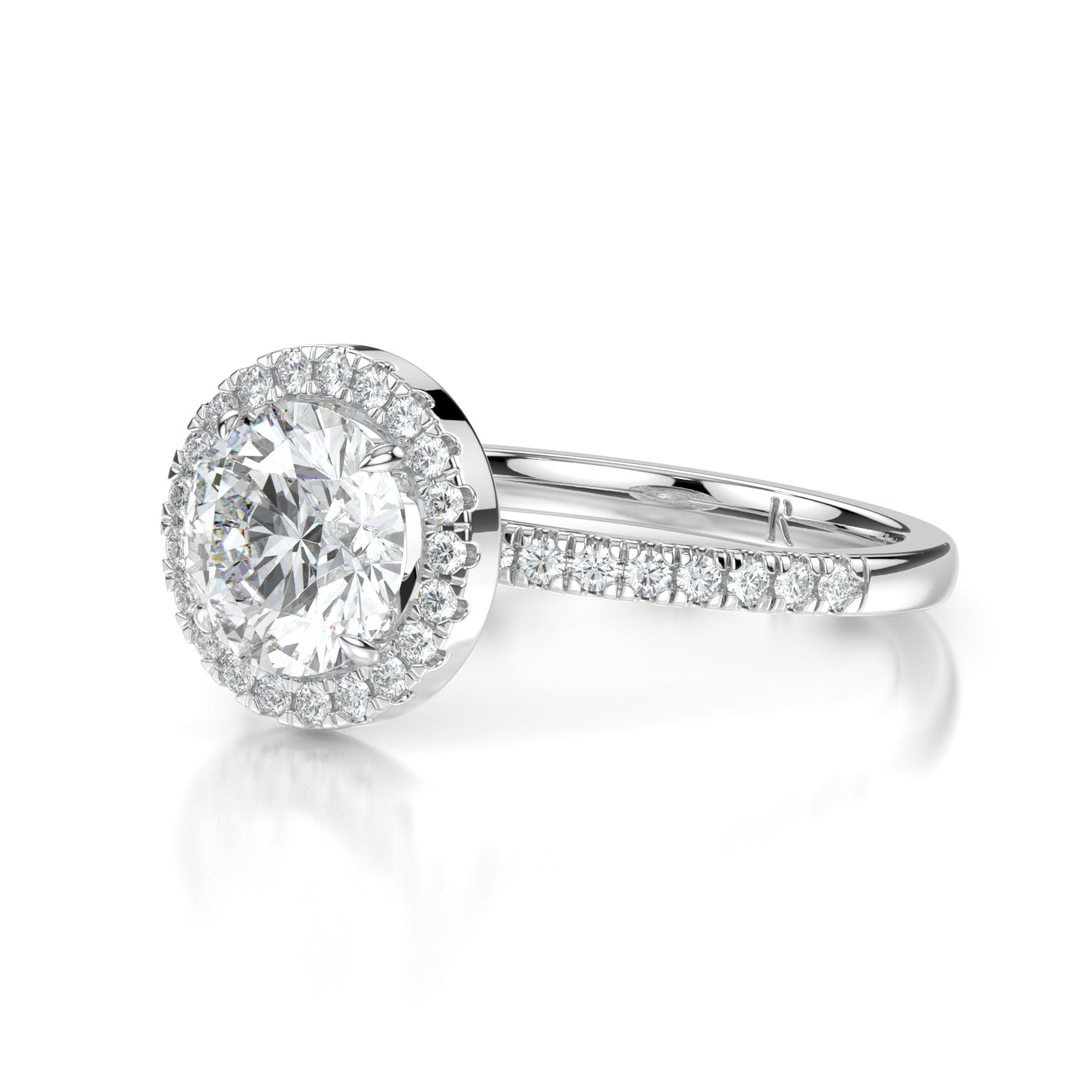 Joy Platinum Round Side