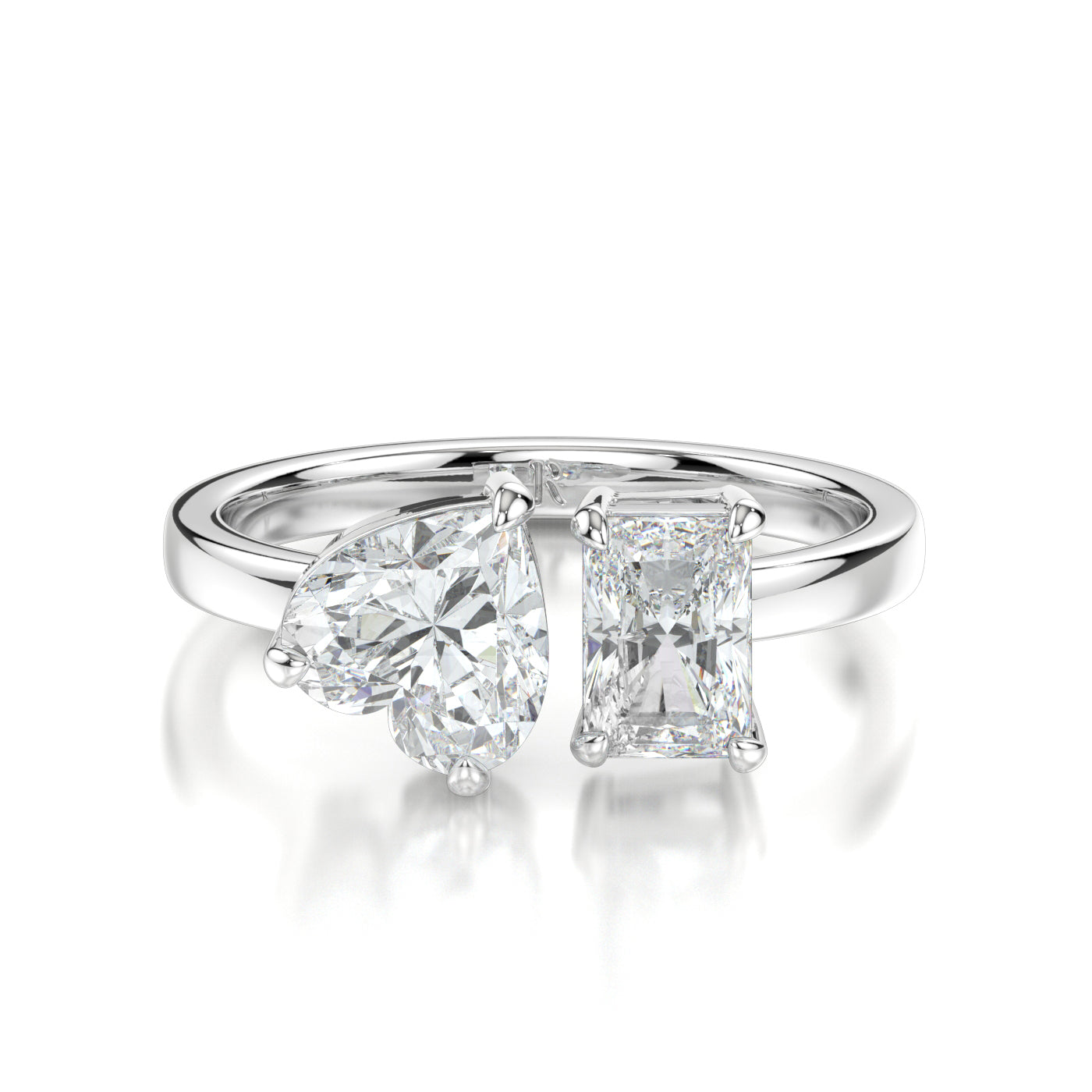 Kelly Platinum Heart Front