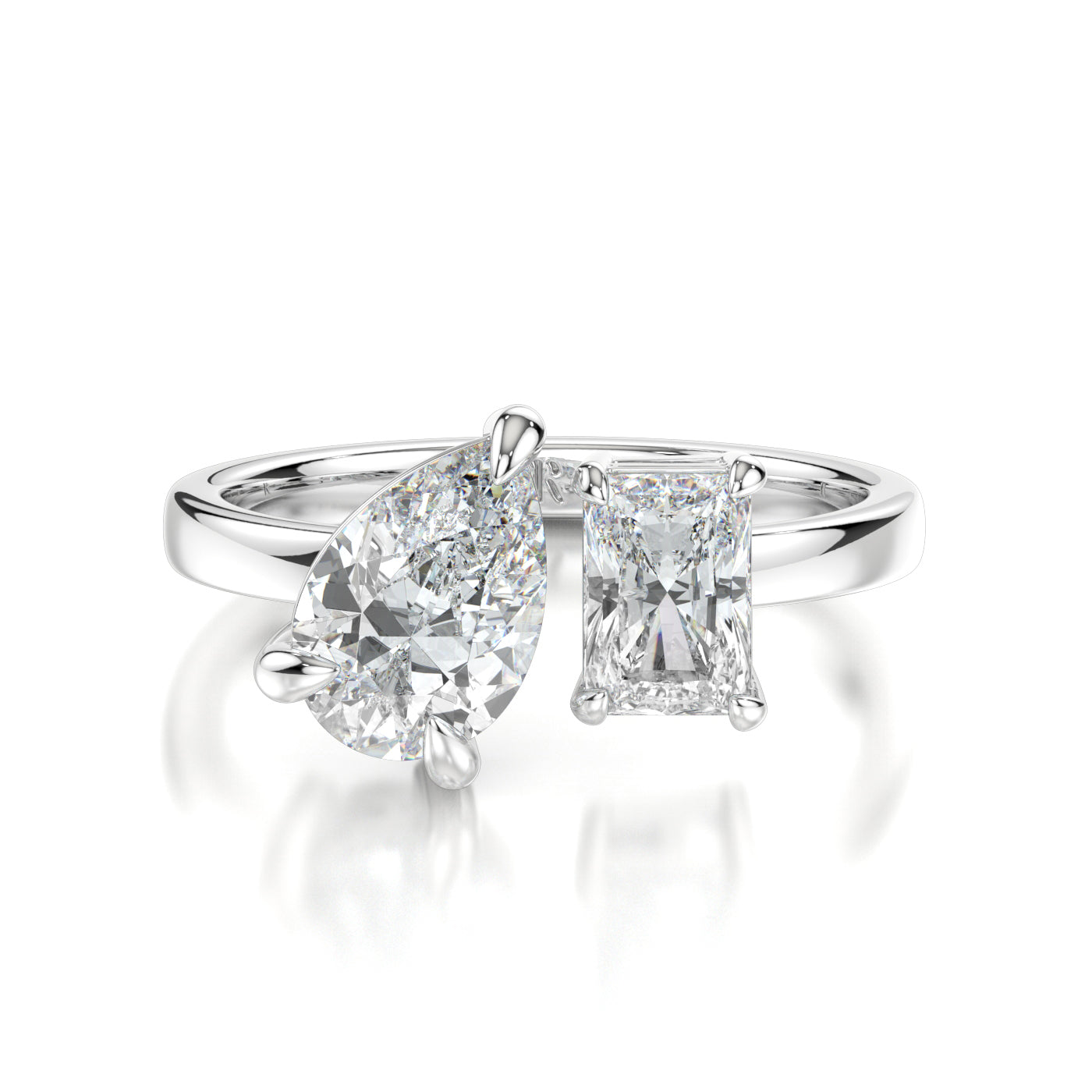 Kelly Platinum Pear Front