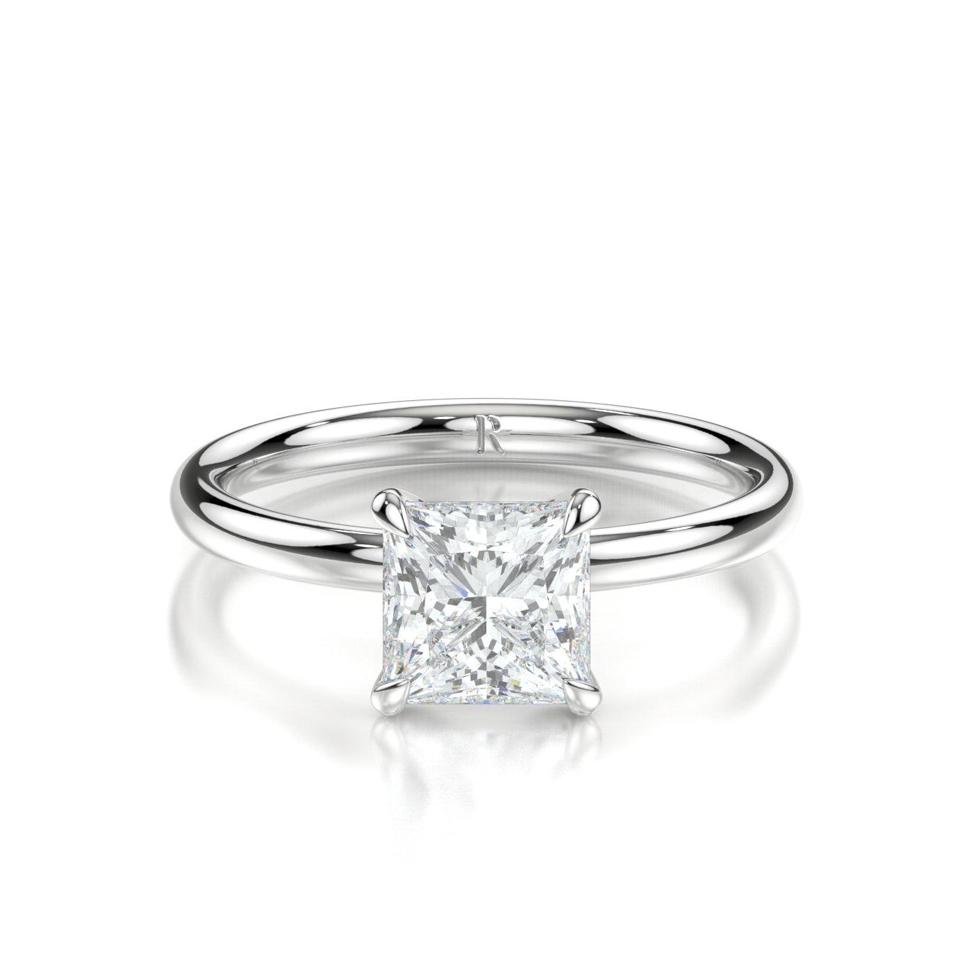 Louvre White Gold Princess Front