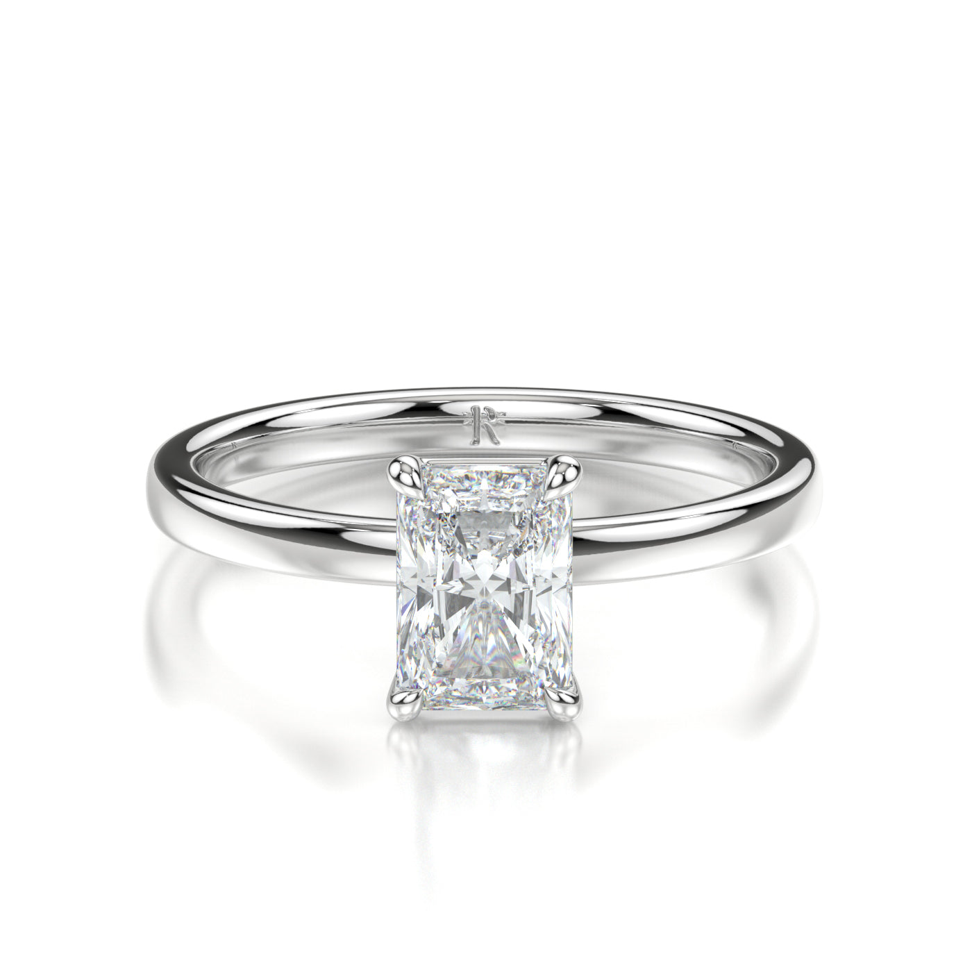 Madeline White Gold Radiant Front
