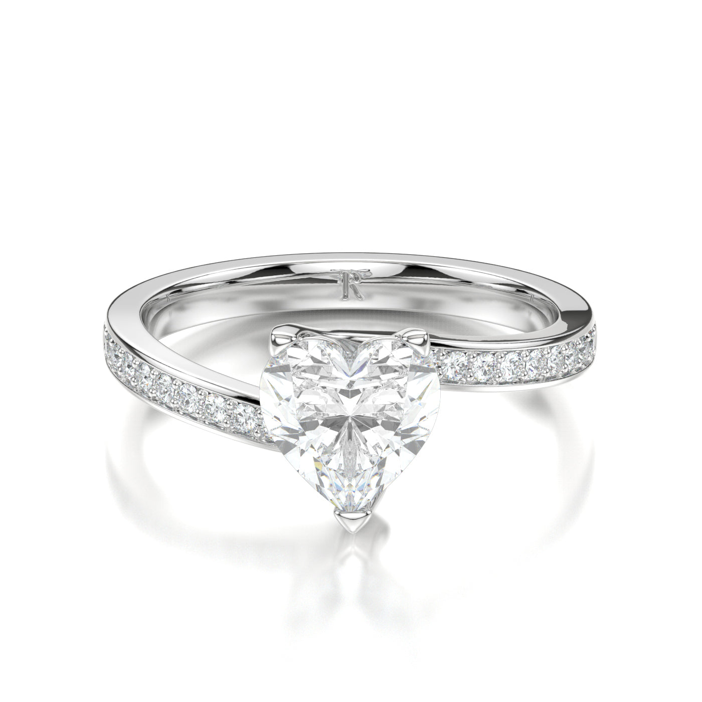 Michelle White Gold Radiant Front